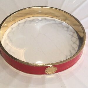 Marc by Marc Jacobs red and gold bangle heart 3